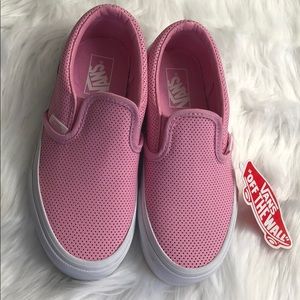 Girl classic slip on Vans shoes